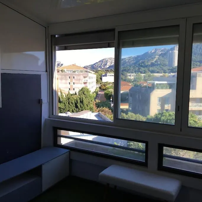 Flc - Vaste T3- 2 Bedrooms - Ascenseur-Parking -7 Guests Marseille Apartment